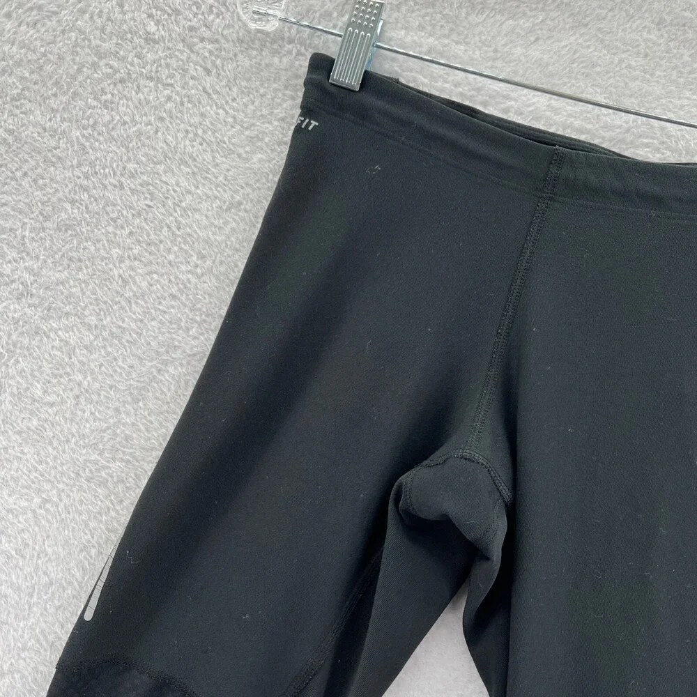 Nike‎ Capri Pants Womens XS Black 24x16 Athletic Pants Stretch Gym Running